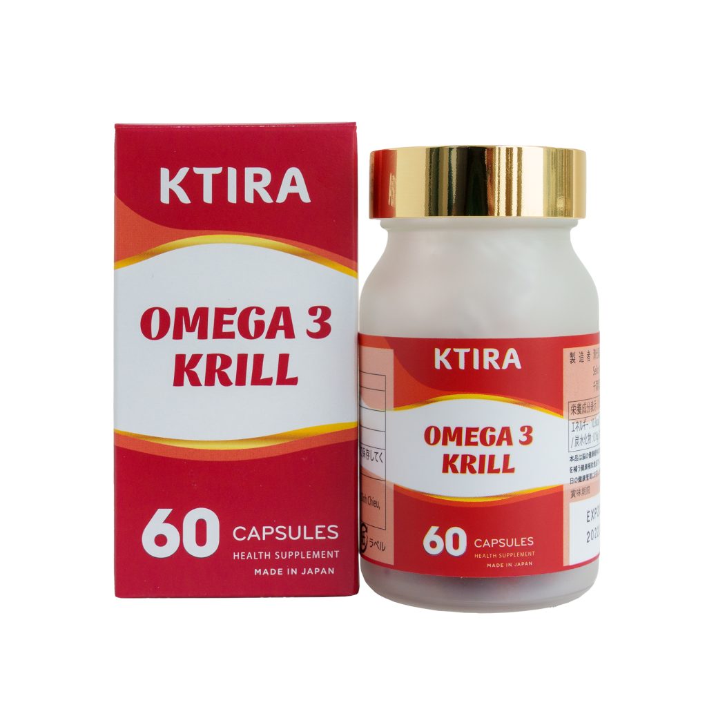 Viên Uống KTIRA Dầu Nhuyễn Thể OMEGA 3 KRILL